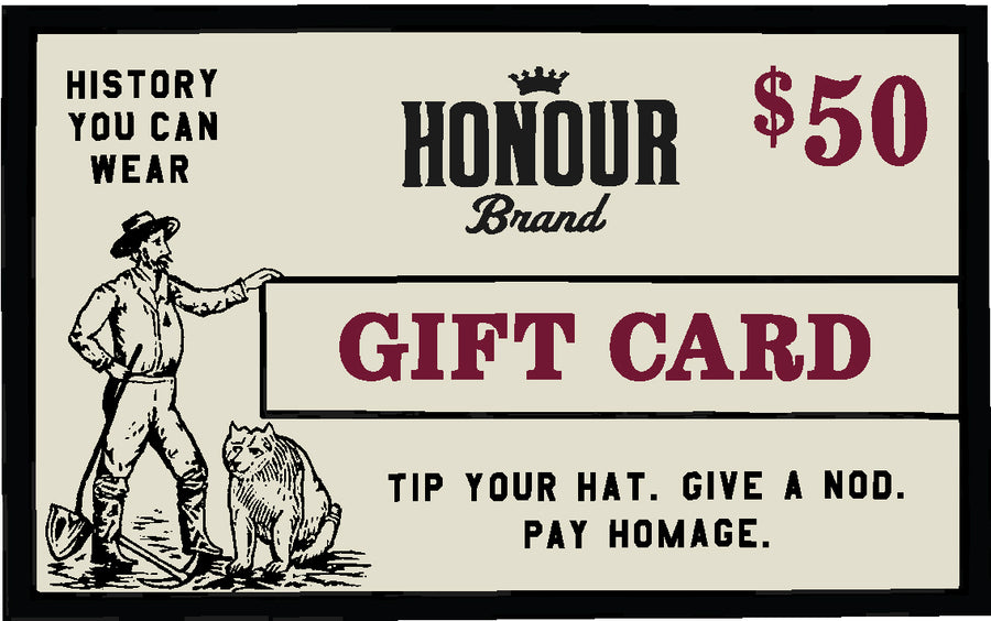 Honour Brand Gift Card $50