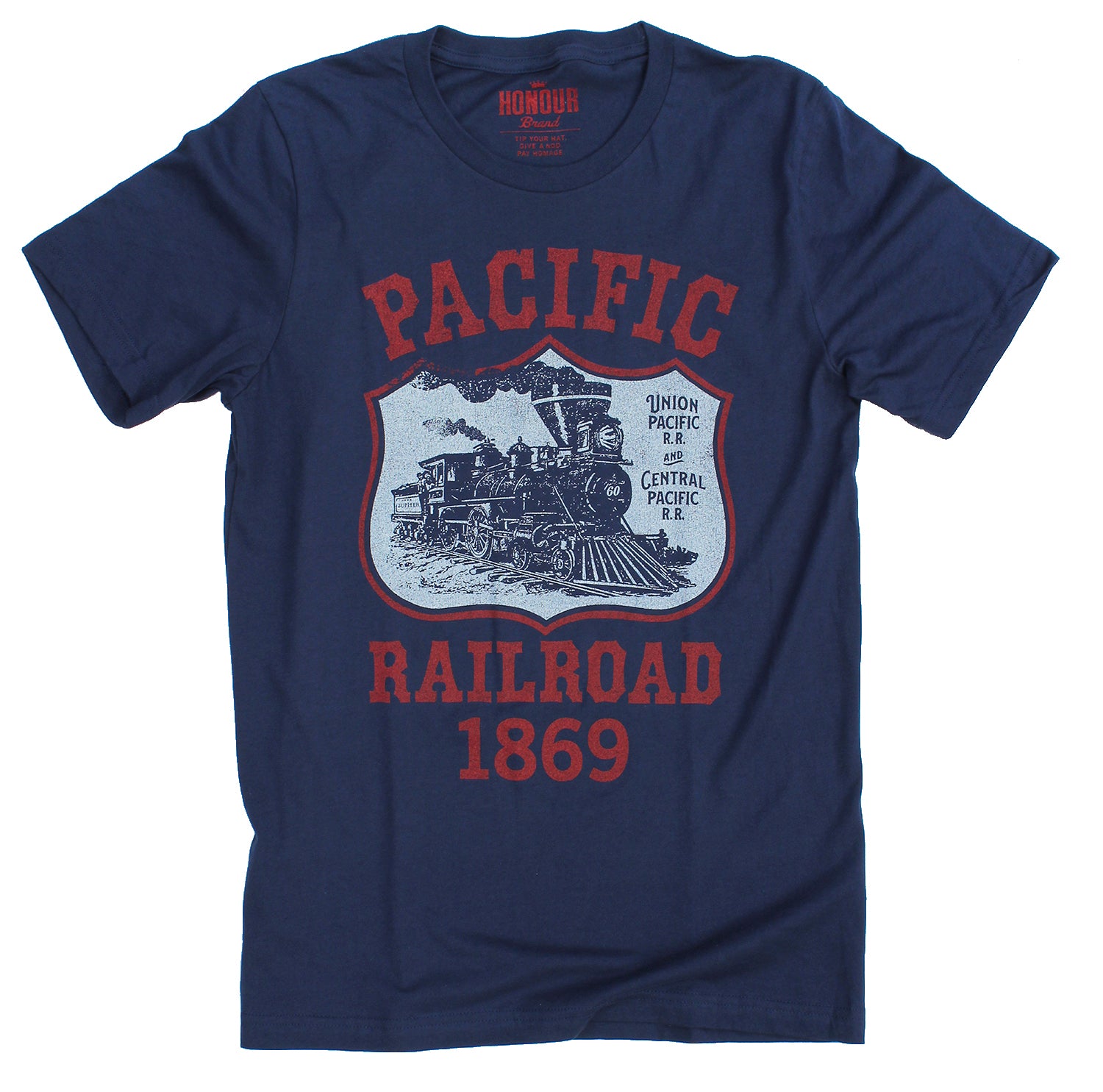 1870s Early Railroad Commerce Travel Ringer T-Shirt by Vintage Images -  Pixels