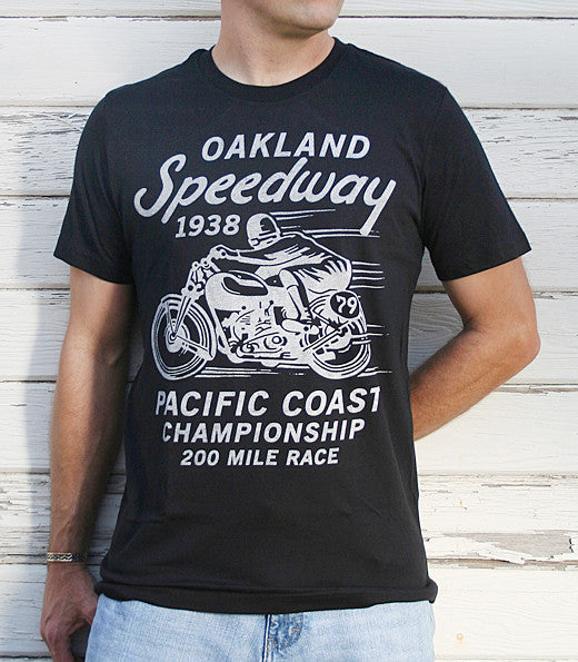Oakland Speedway T-shirt – Vintage Inspired California Apparel