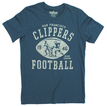 San Francisco Clippers Football T-Shirt