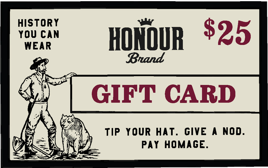 Honour Brand Gift Card $25