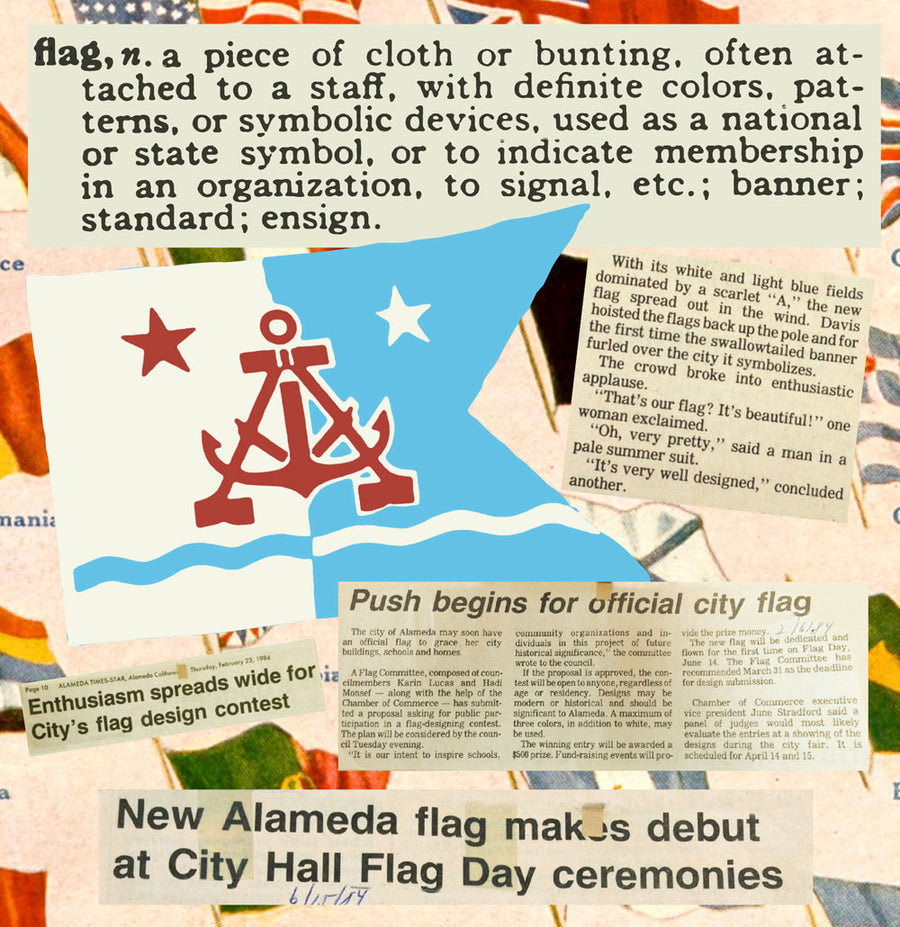Anchor A Alameda Flag