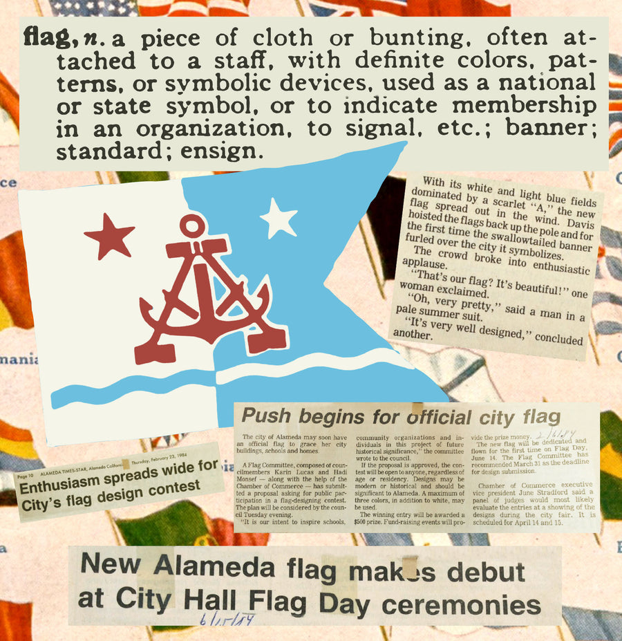Anchor A Alameda Flag