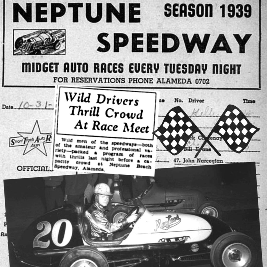 Neptune Speedway at Neptune Beach Alameda CA