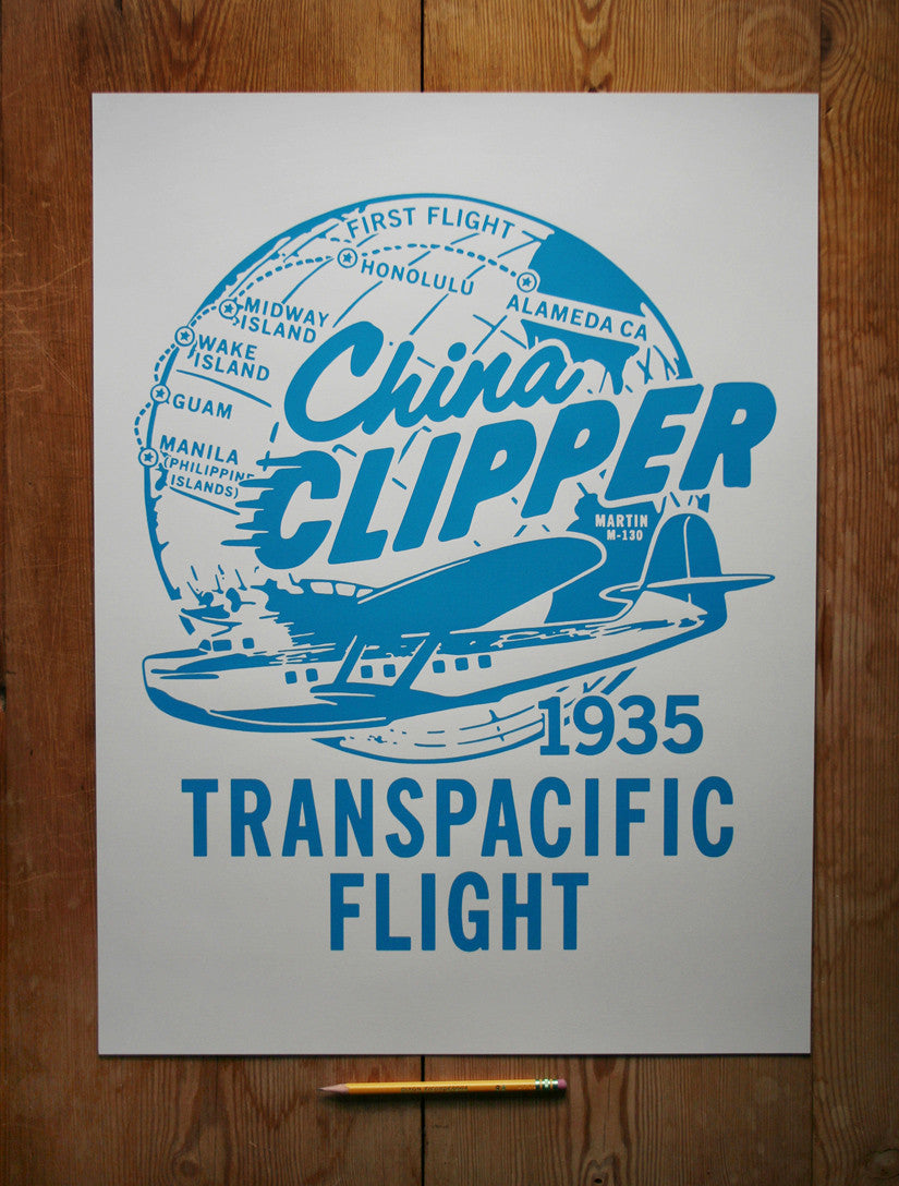 China Clipper 18 x 24 Poster